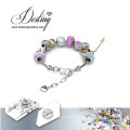 Destiny Jewellery Crystal From Swarovski Mylady Charm Beaded Bracelet